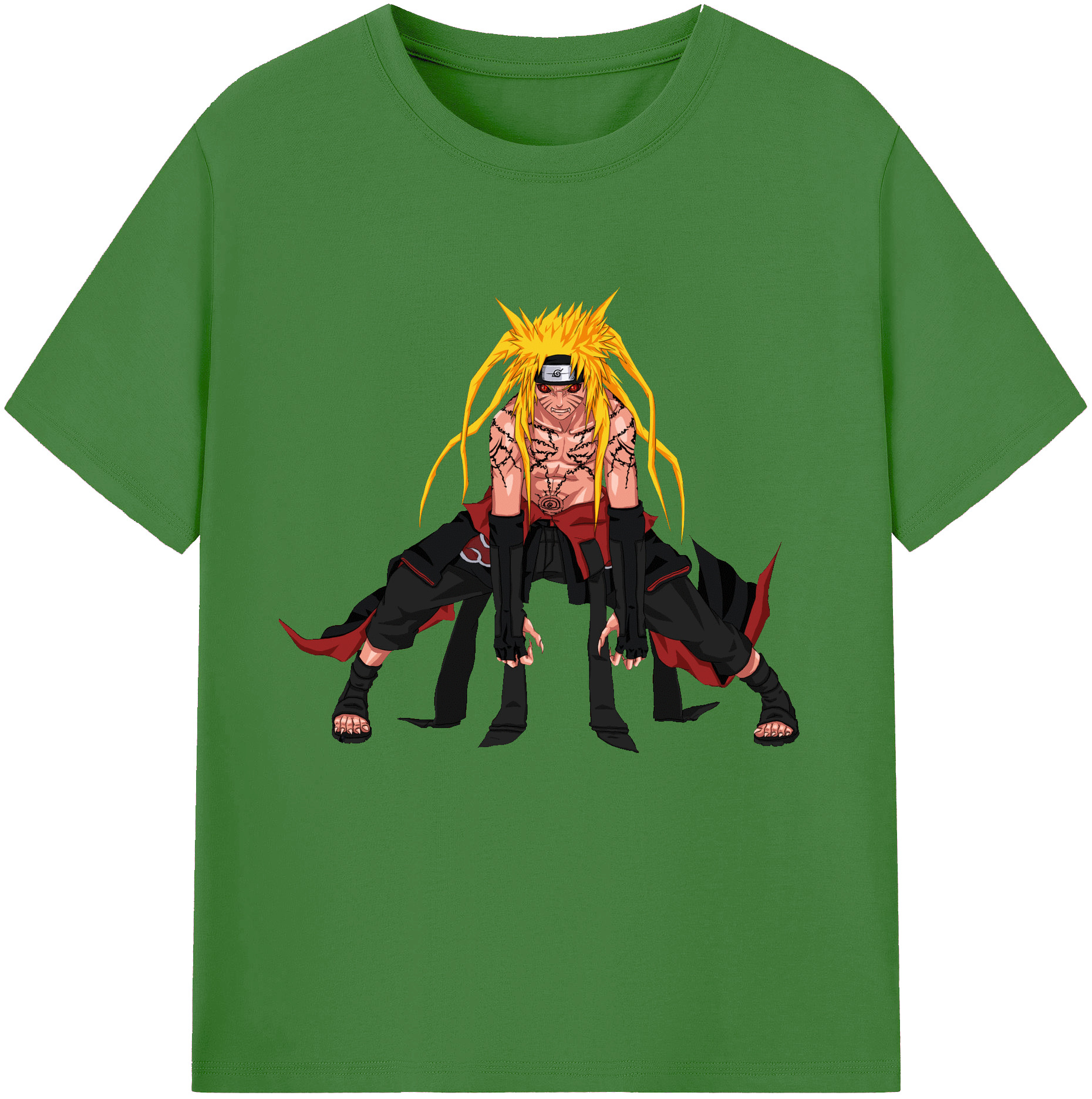 （画像用） NARUTO -ナルト- うずまき ナルト Uzumaki Naruto レディースカジュアルプリントTシャツ（綿100％）
